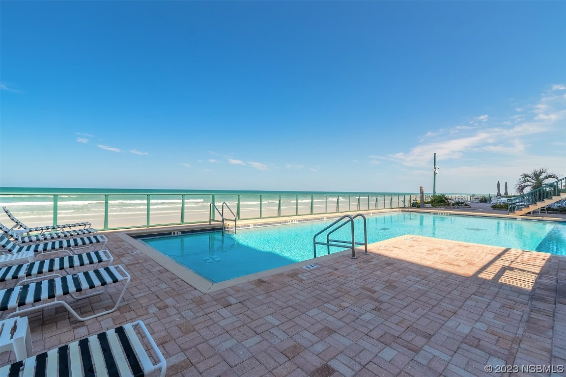 4545 South Atlantic Avenue, Unit 3204 Ponce Inlet, FL 32127 - Photo 13 of 58 a view of swimming pool with seating space