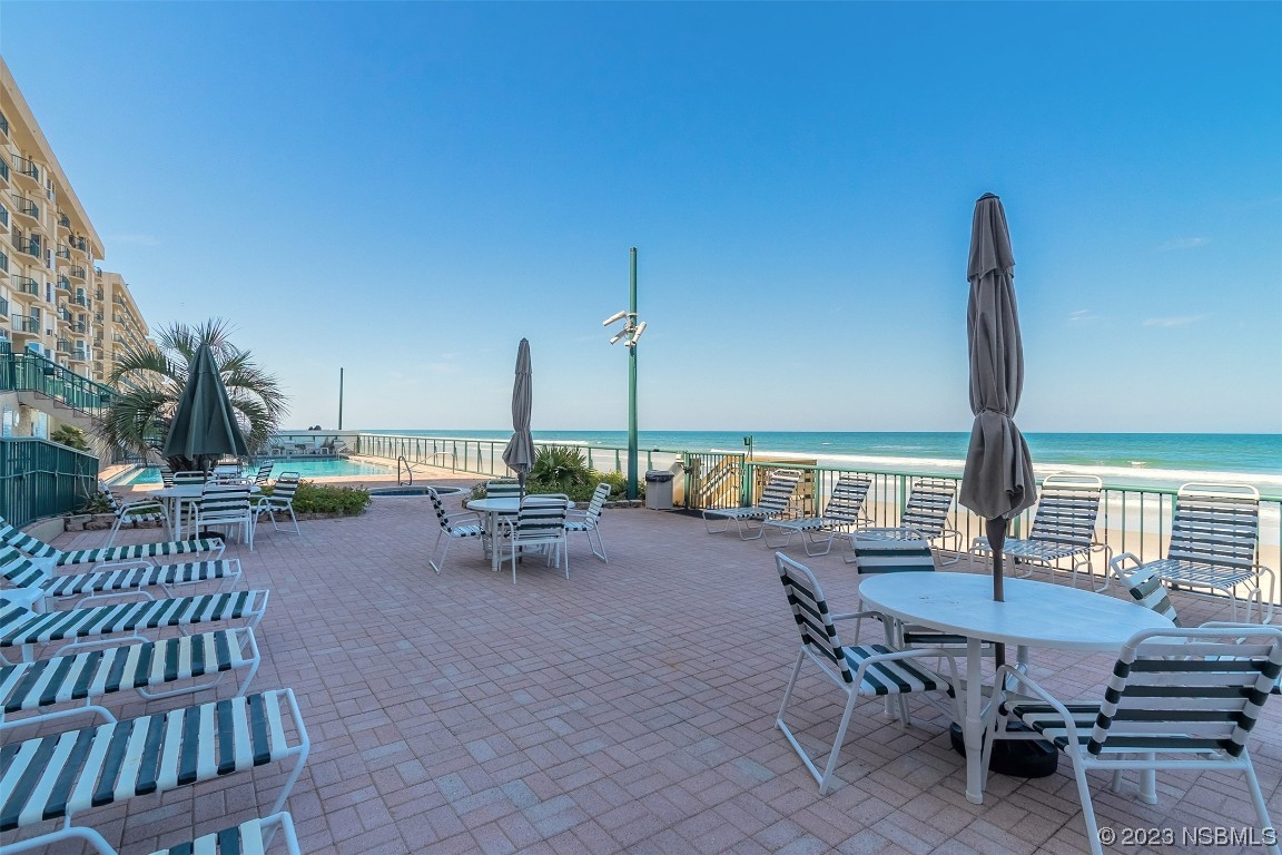 4545 South Atlantic Avenue, Unit 3204 Ponce Inlet, FL 32127 - Photo 17 of 58 a view of outdoor space with seating area