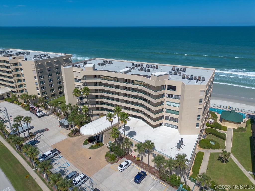 4545 South Atlantic Avenue, Unit 3204 Ponce Inlet, FL 32127 - Photo 51 of 58 a view of a patio with lawn chairs