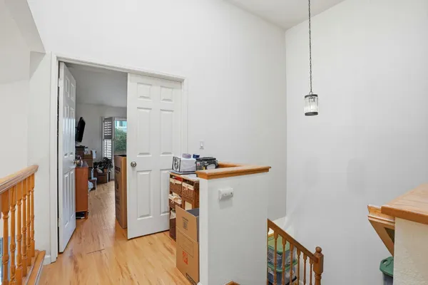 a view of storage and utility room