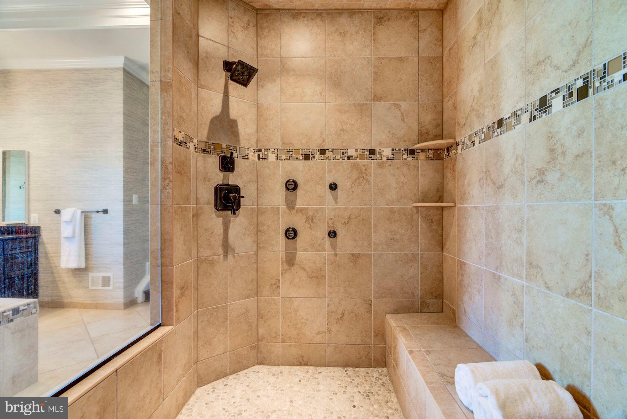 12057 Open Run Road Ellicott City, MD 21042 - Photo 47 of 91 Walk-i n Steam Shower, Rain Head & Body Sprays