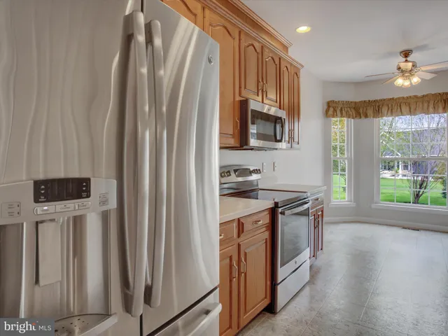a view of room with cabinets