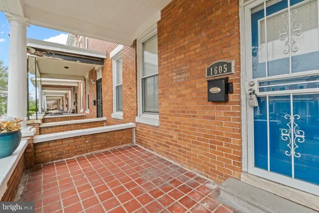 a entryway of a house