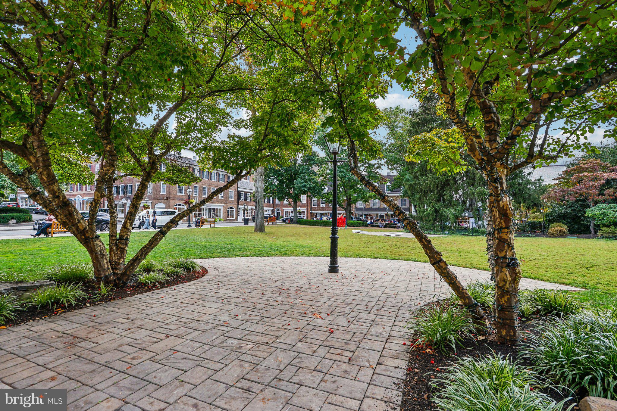 31 Palmer Square East, Unit A Princeton, NJ 08542 - Photo 25 of 40 a park with large trees