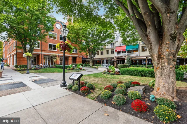 a front view of building with yard
