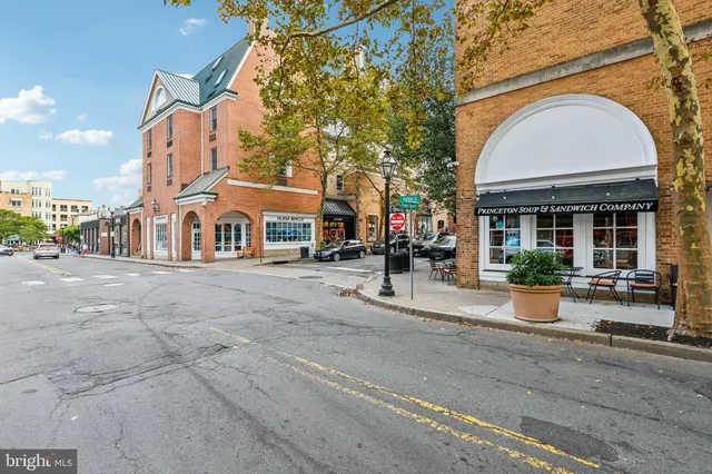 a view of a building with street