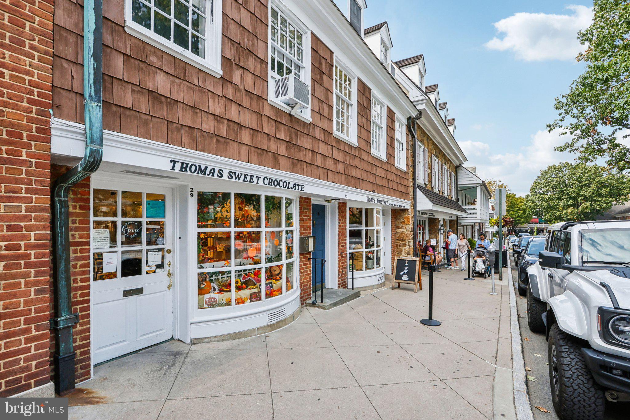 31 Palmer Square East, Unit A Princeton, NJ 08542 - Photo 4 of 40 a view of a building with the street