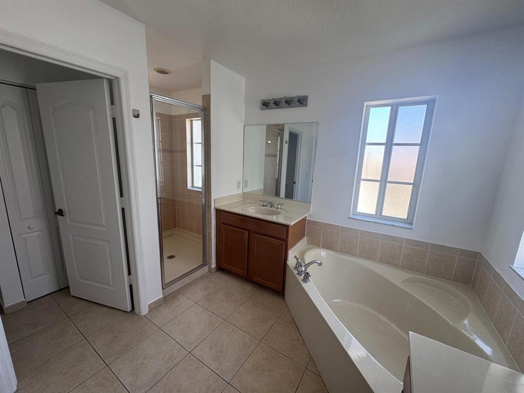 14044 Southwest 276th Way Homestead, FL 33032 - Photo 23 of 26 a bathroom with a tub sink and mirror