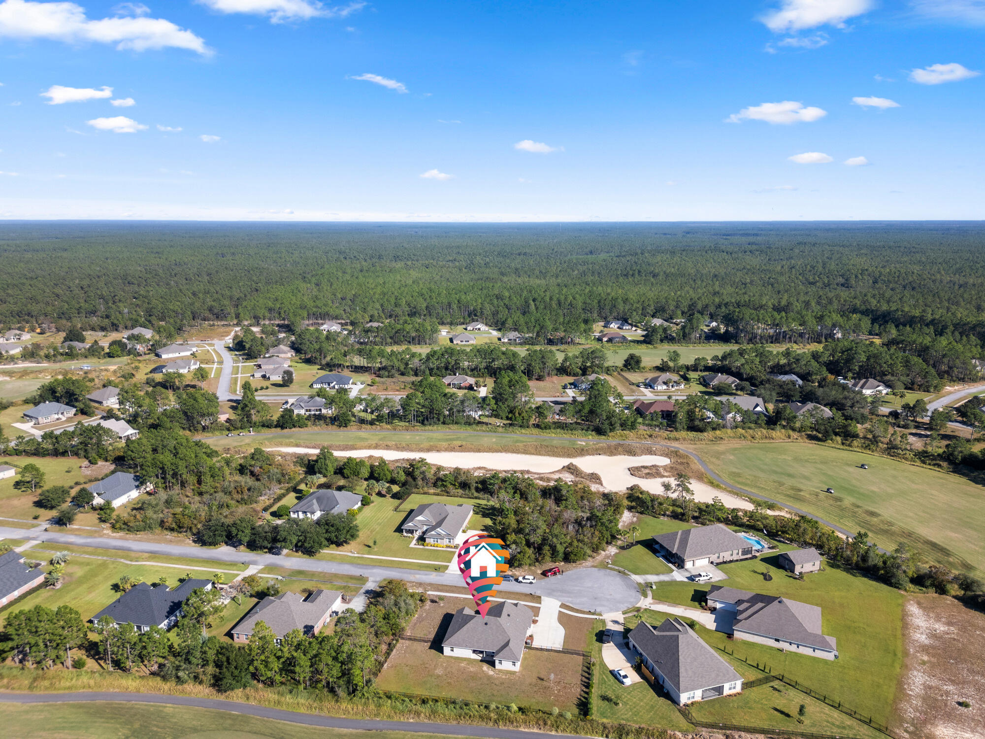 170 Double Eagle Court Freeport, FL 32439 - Photo 38 of 46 an aerial view of a city