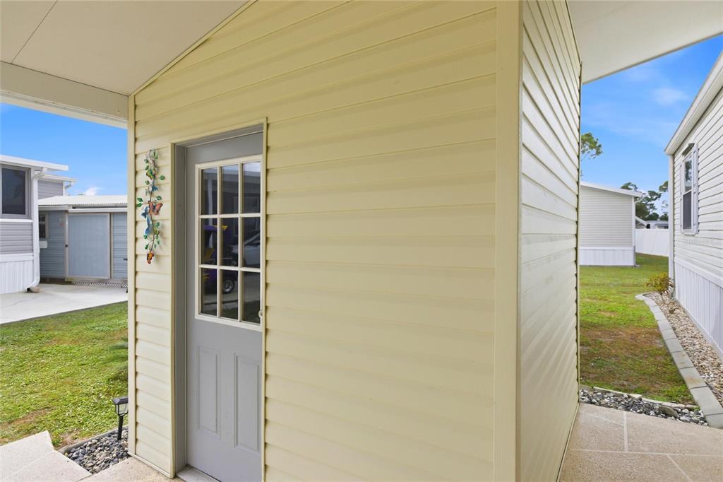 15 North Cardinal, Unit B15 Punta Gorda, FL 33950 - Photo 5 of 49 a view of a porch of the house