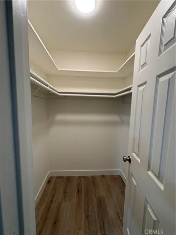 a view of walk in closet