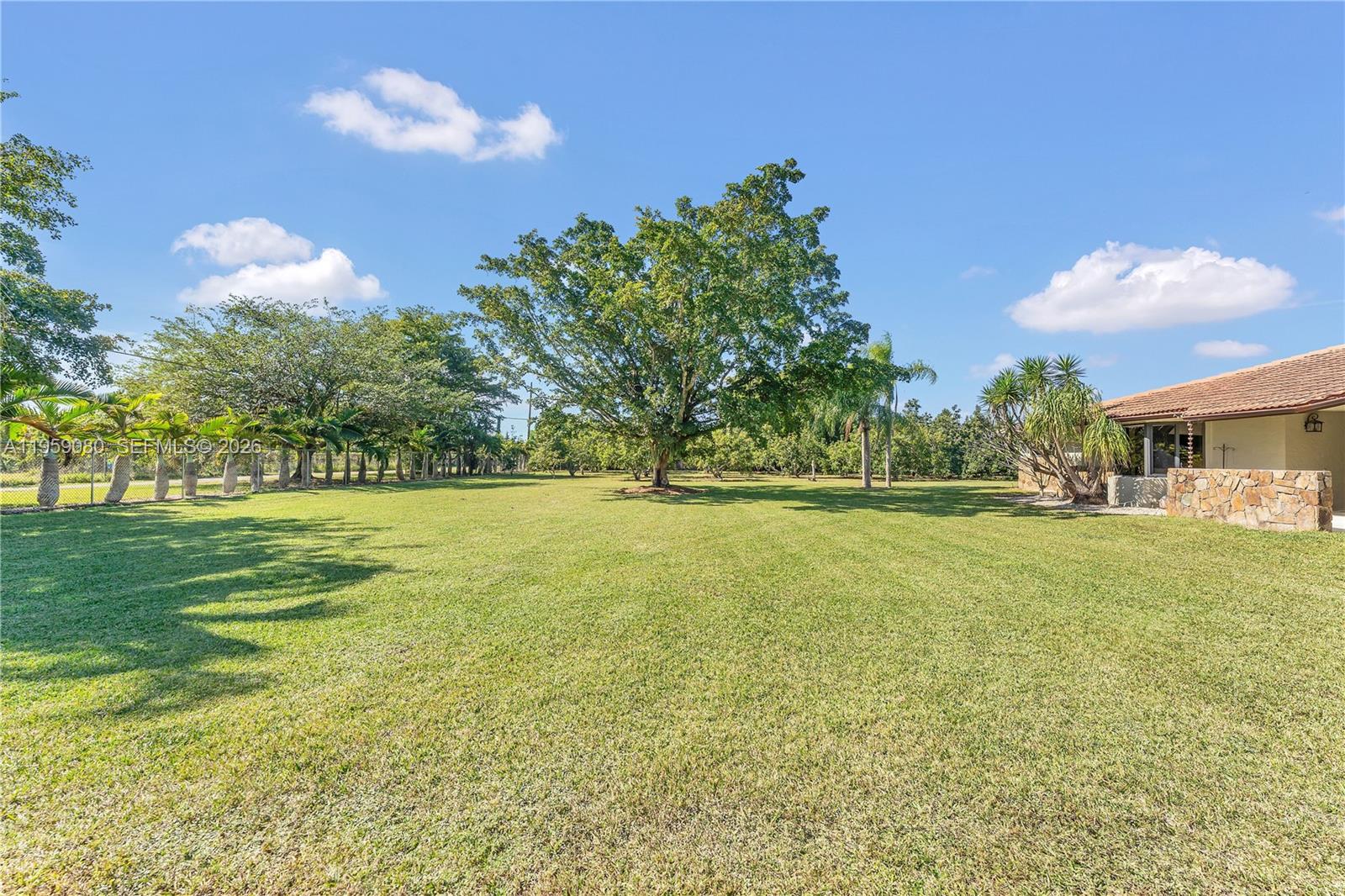 19225 Southwest 186th Street Miami, FL 33187 - Photo 32 of 42 a view of outdoor space with garden and trees