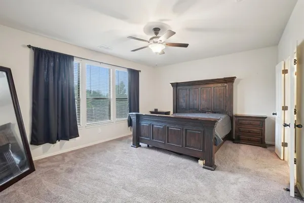 a room with furniture and window