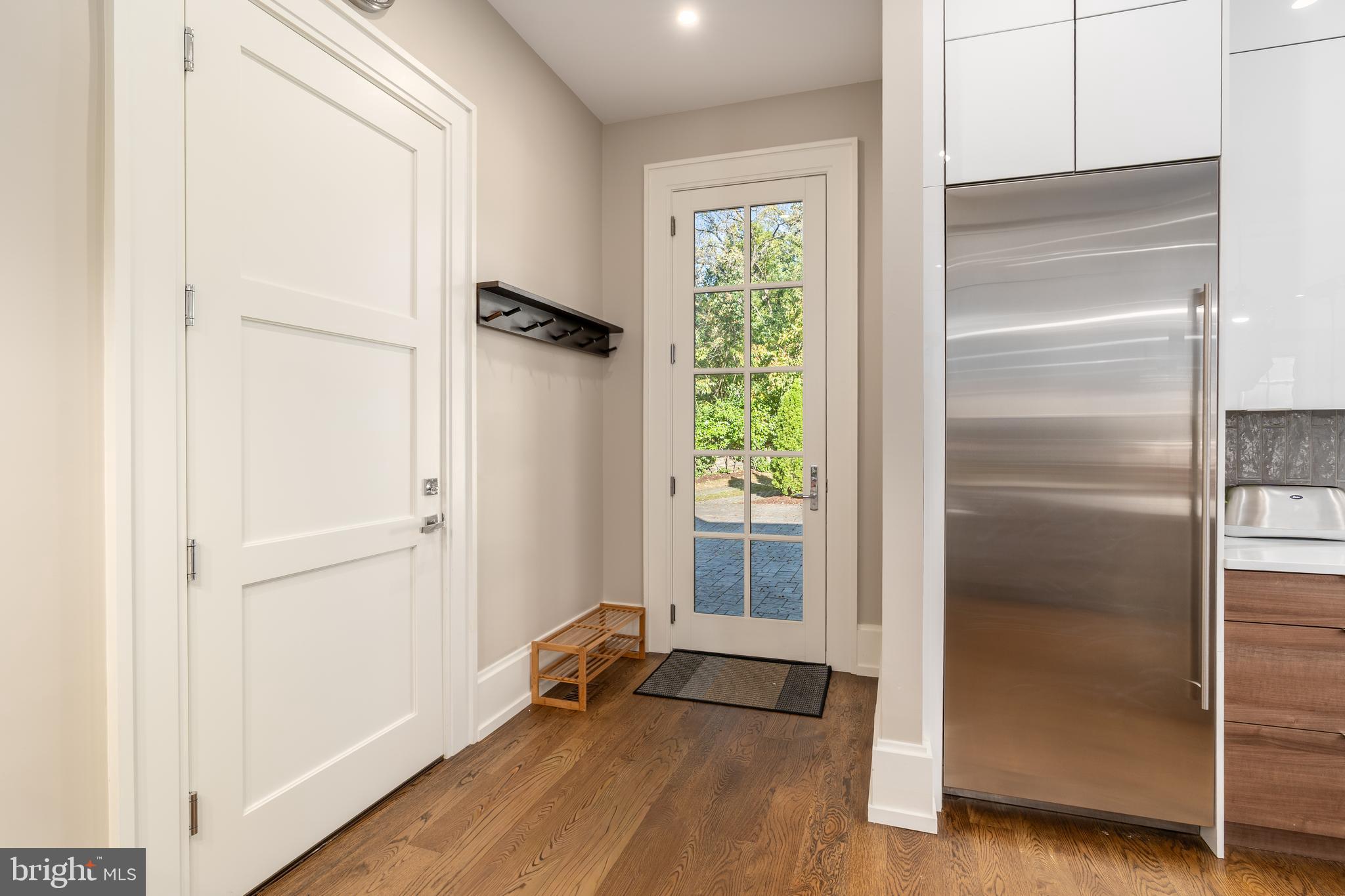 3128 Appleton Street Northwest Washington, DC 20008 - Photo 27 of 80 a view of a walk in closet with hardwood floor