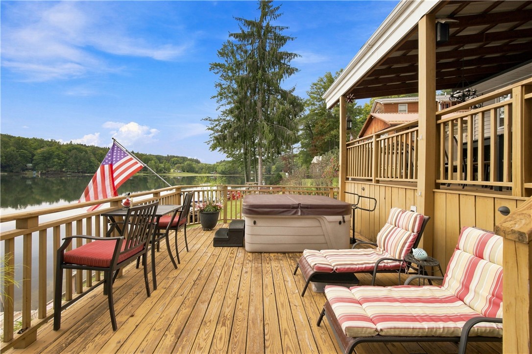 1942 West Shore Road Howard, NY 14810 - Photo 25 of 47 another relaxing space with hot tub