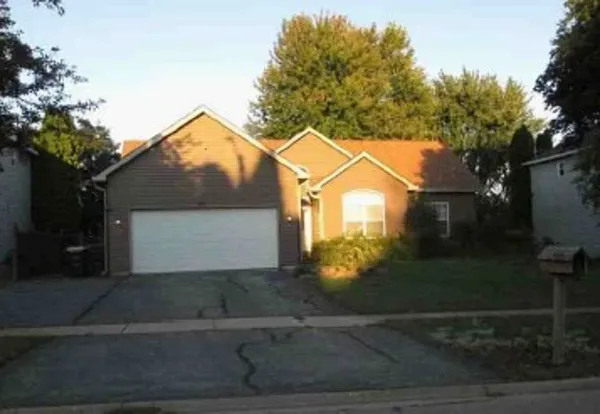 a backyard of a house