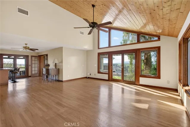 a view of front door