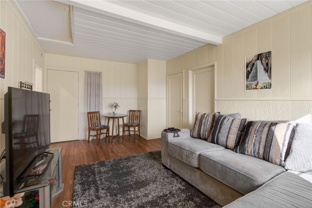 20682 Hill Top Drive Riverside, CA 92507 - Photo 50 of 70 The ADU living room has ample space for sitting and dining areas. The entrance door is to the left of the dining table.