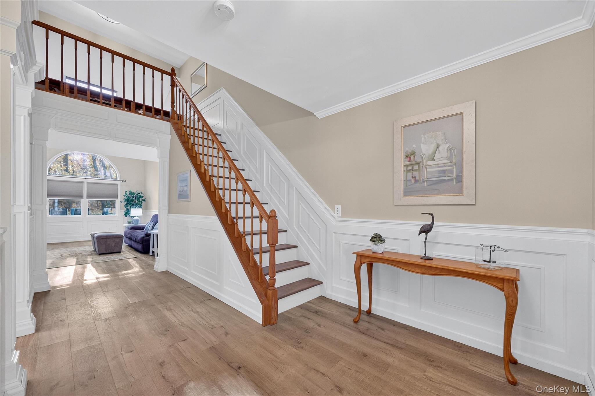 2 Deer Crossing Drive Fishkill, NY 12524 - Photo 6 of 49 a view of an entryway with wooden floor and stairs
