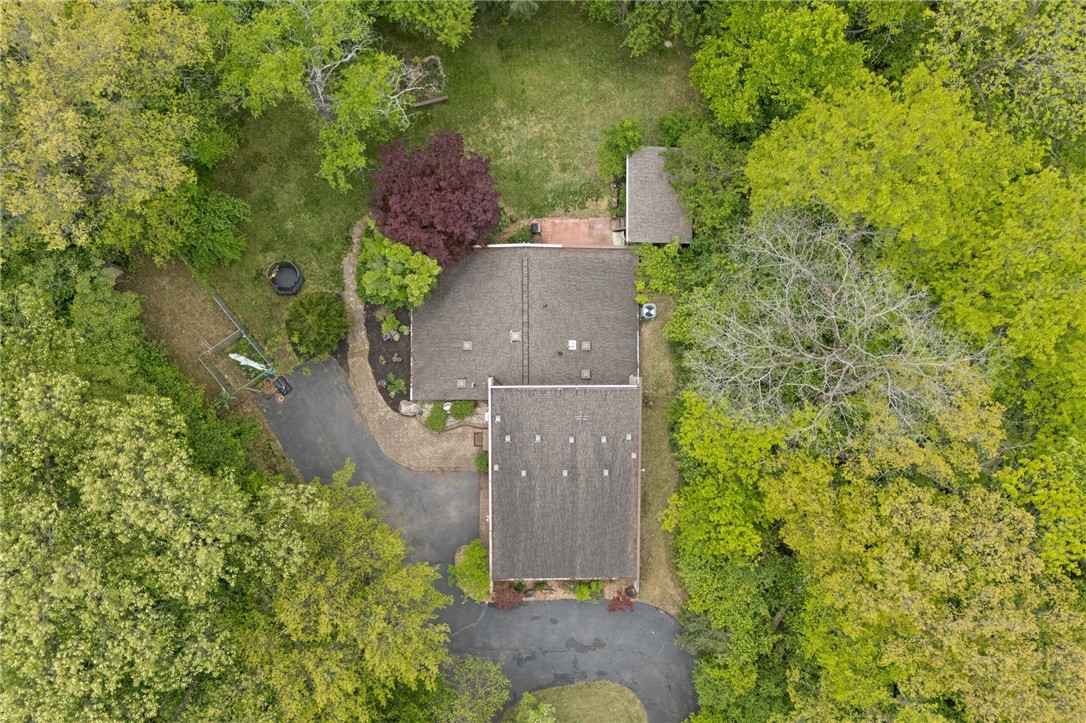 1940 Armstrong Road Fairborn, OH 45324 - Photo 41 of 48 An aerial perspective reveals a secluded residence embraced by a lush, verdant landscape.