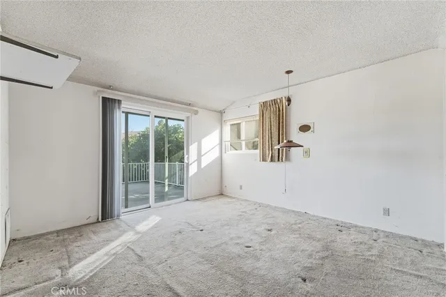 a view of empty room