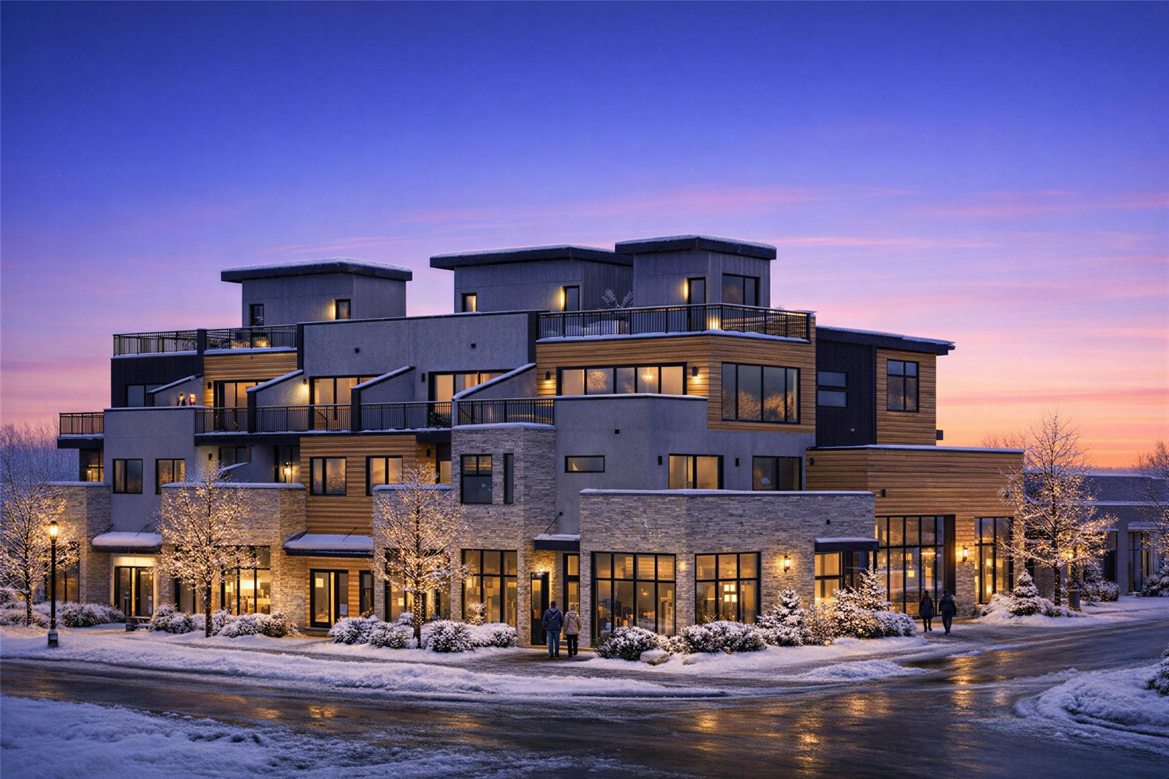 1010 Yampa Street, Unit R3 Steamboat Springs, CO 80487 - Photo 1 of 7 a front view of a building with a yard