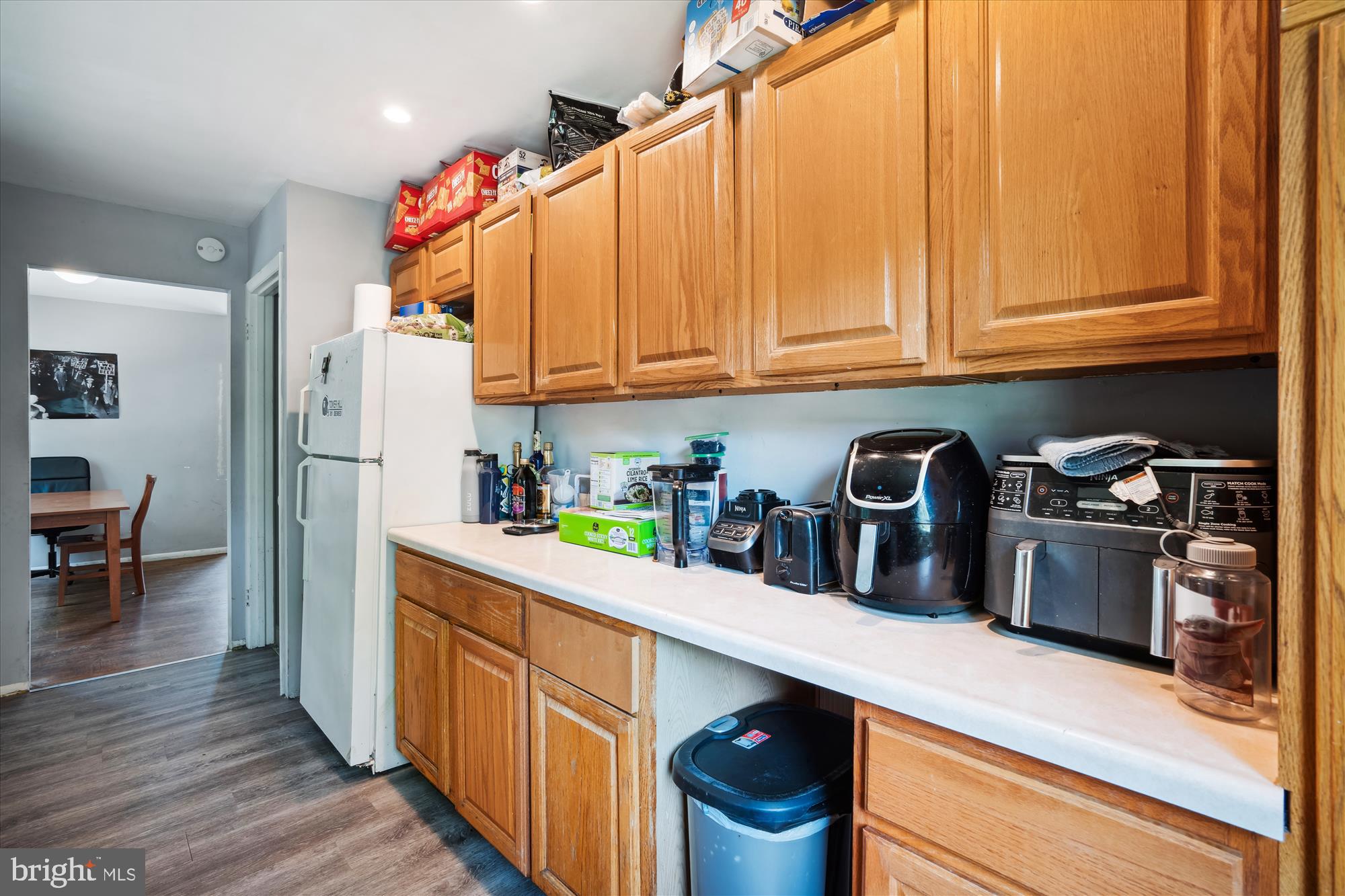 4701 Norwich Road College Park, MD 20740 - Photo 4 of 16 a kitchen with stainless steel appliances granite countertop a refrigerator sink and cabinets