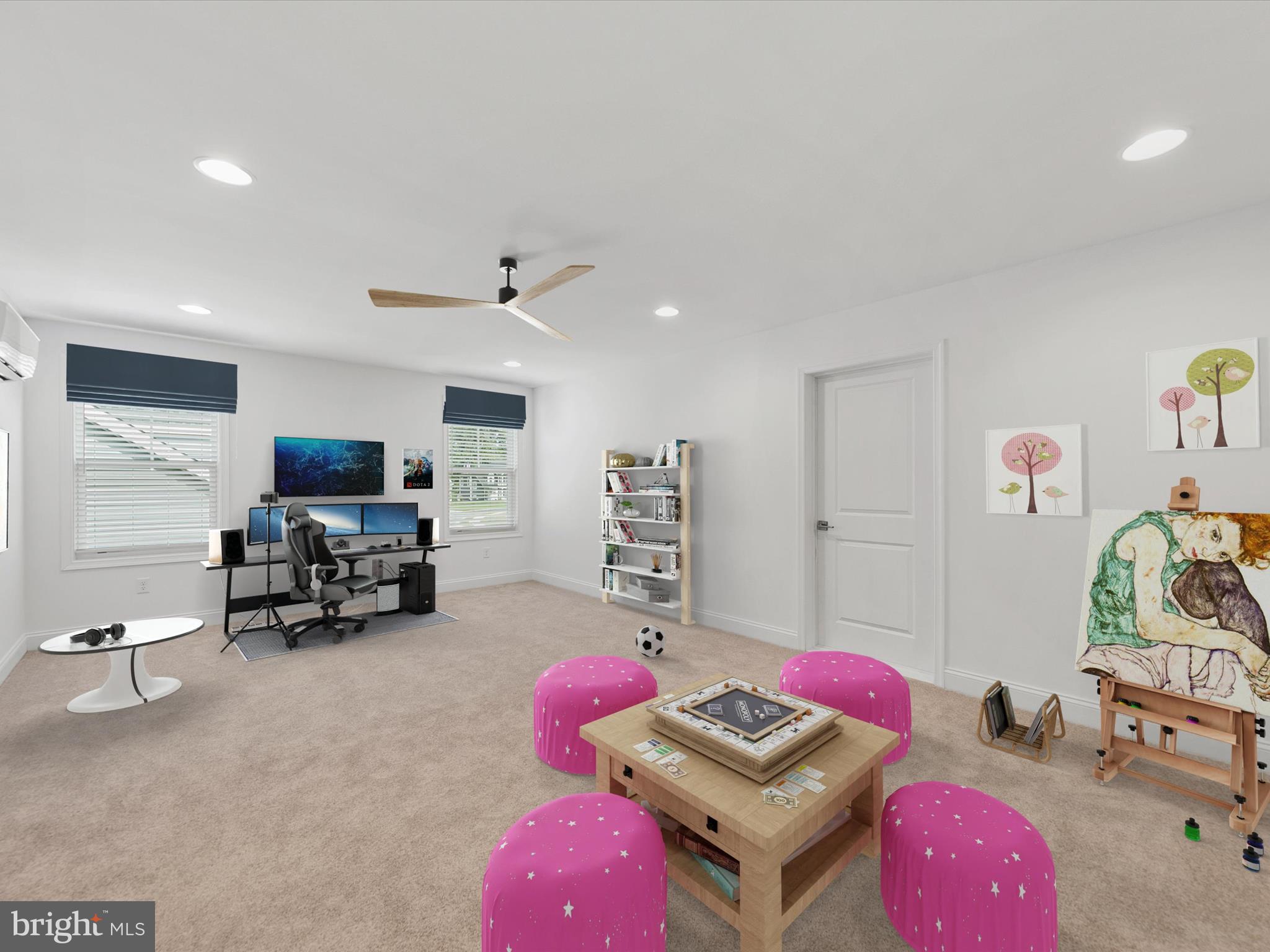 21650 Eastbridge Loop Lewes, DE 19958 - Photo 12 of 106 a living room with furniture and a flat screen tv