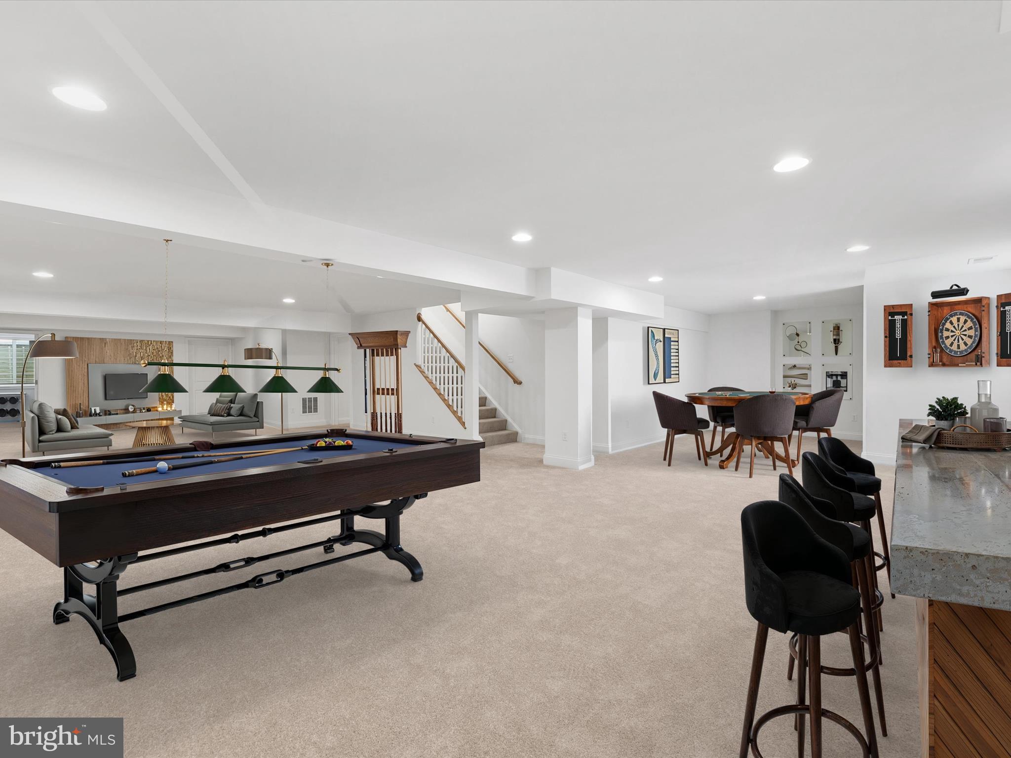 21650 Eastbridge Loop Lewes, DE 19958 - Photo 17 of 106 a living room with furniture a table and gym equipment