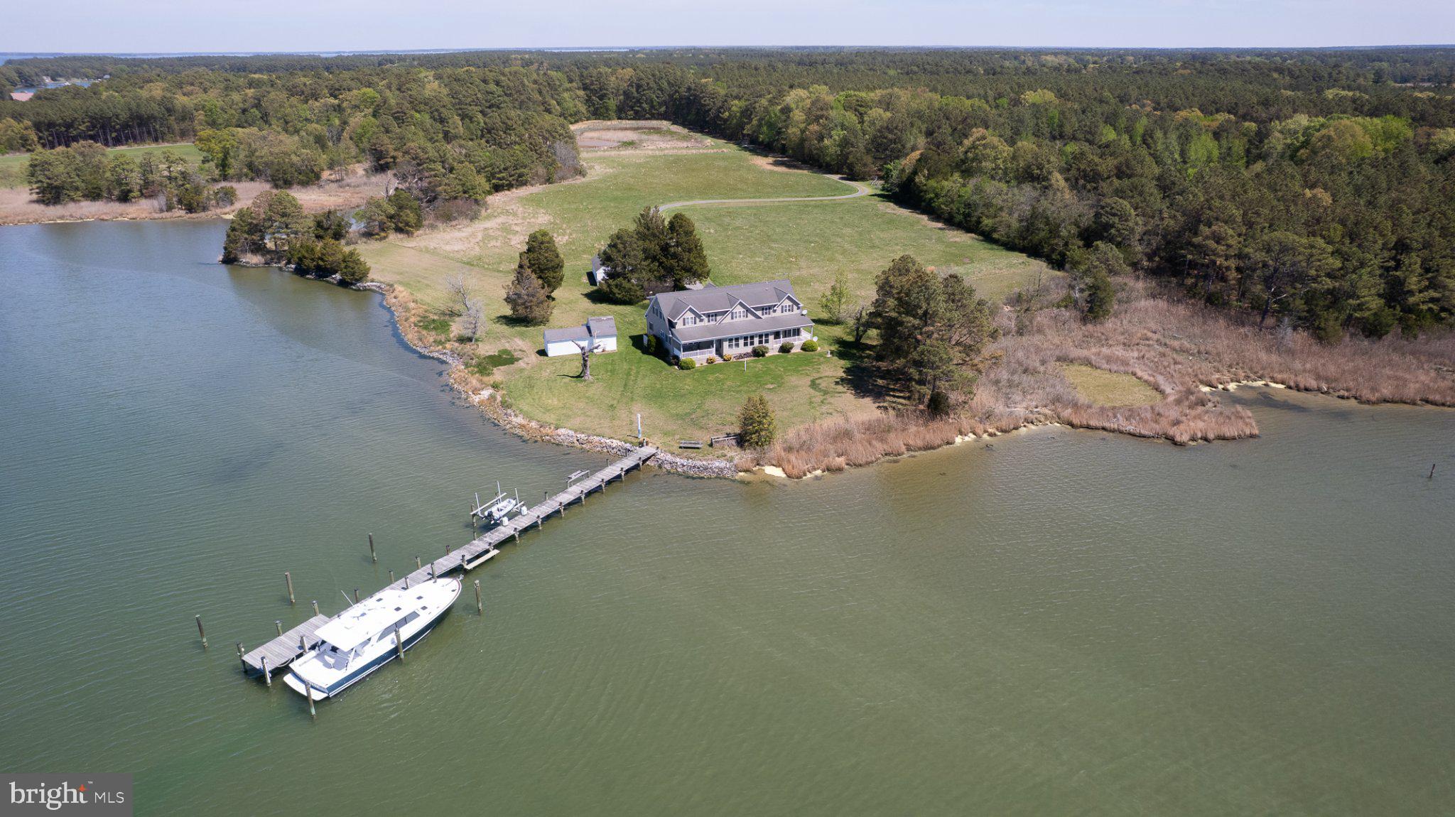5704 Ross Neck Road Cambridge, MD 21613 - Photo 13 of 98 Serene waterfront retreat with dock.