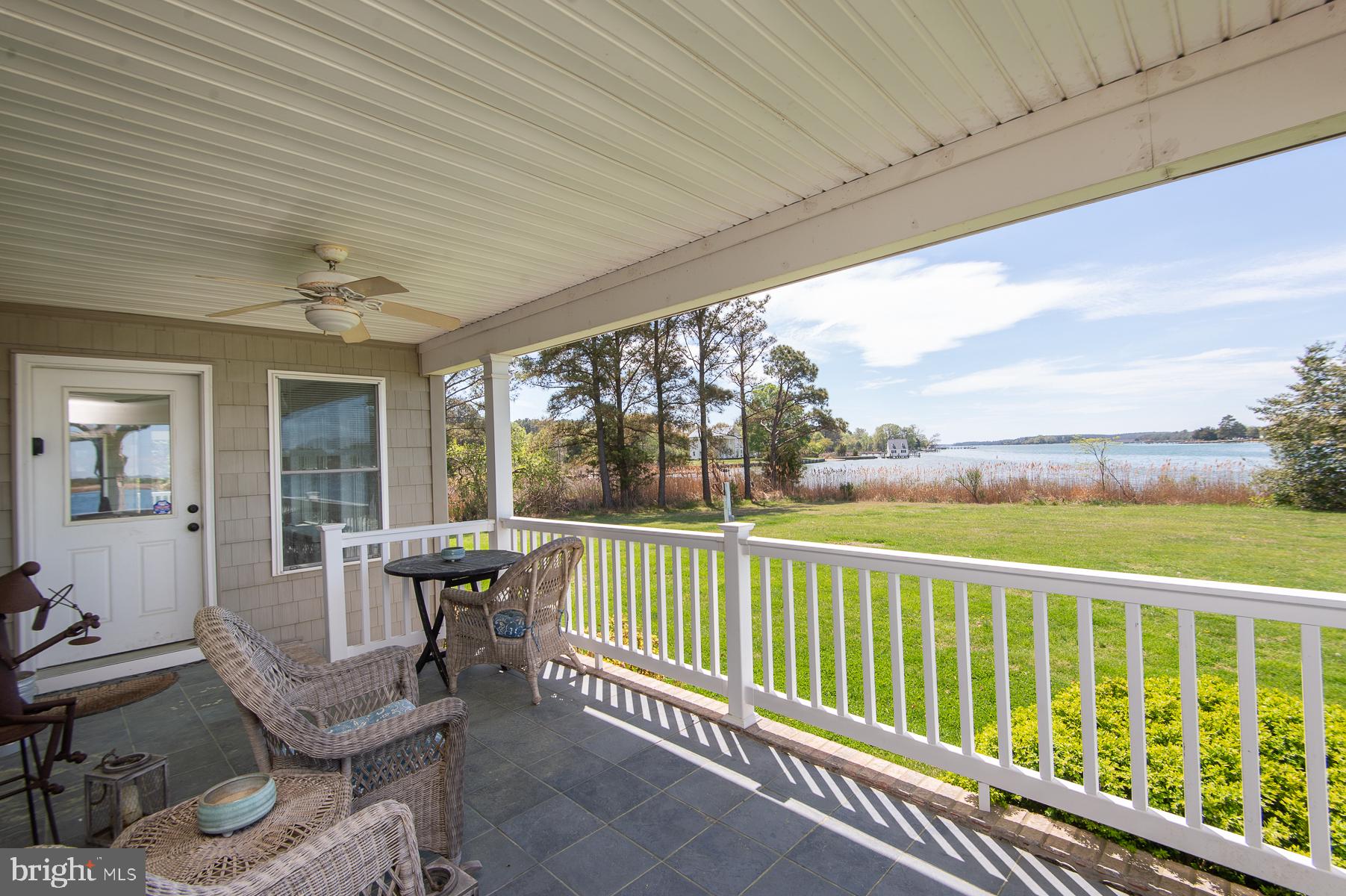 5704 Ross Neck Road Cambridge, MD 21613 - Photo 48 of 98 Serene waterfront porch retreat.