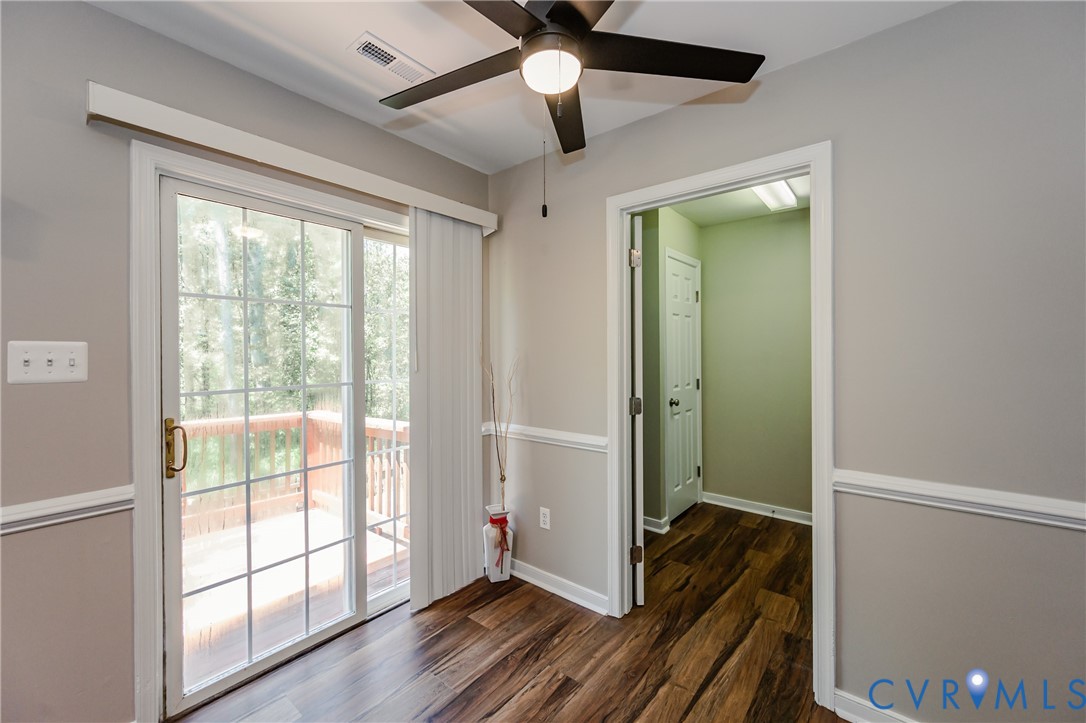 3024 Gregwood Road Midlothian, VA 23112 - Photo 23 of 49 Entryway featuring dark wood-type flooring and a c