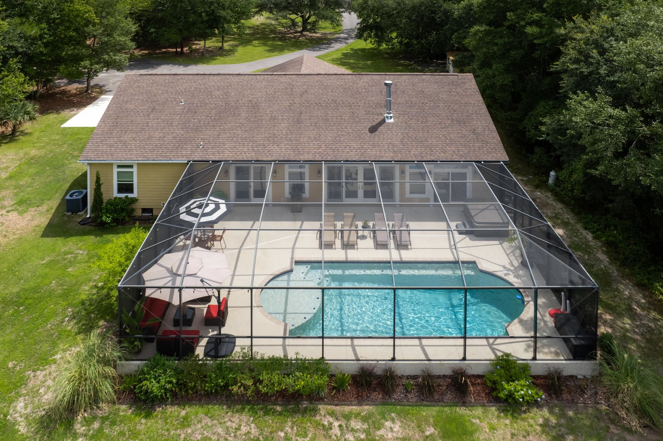 2603 Pellicer Road St. Augustine, FL 32092 - Photo 54 of 66 an aerial view of a house