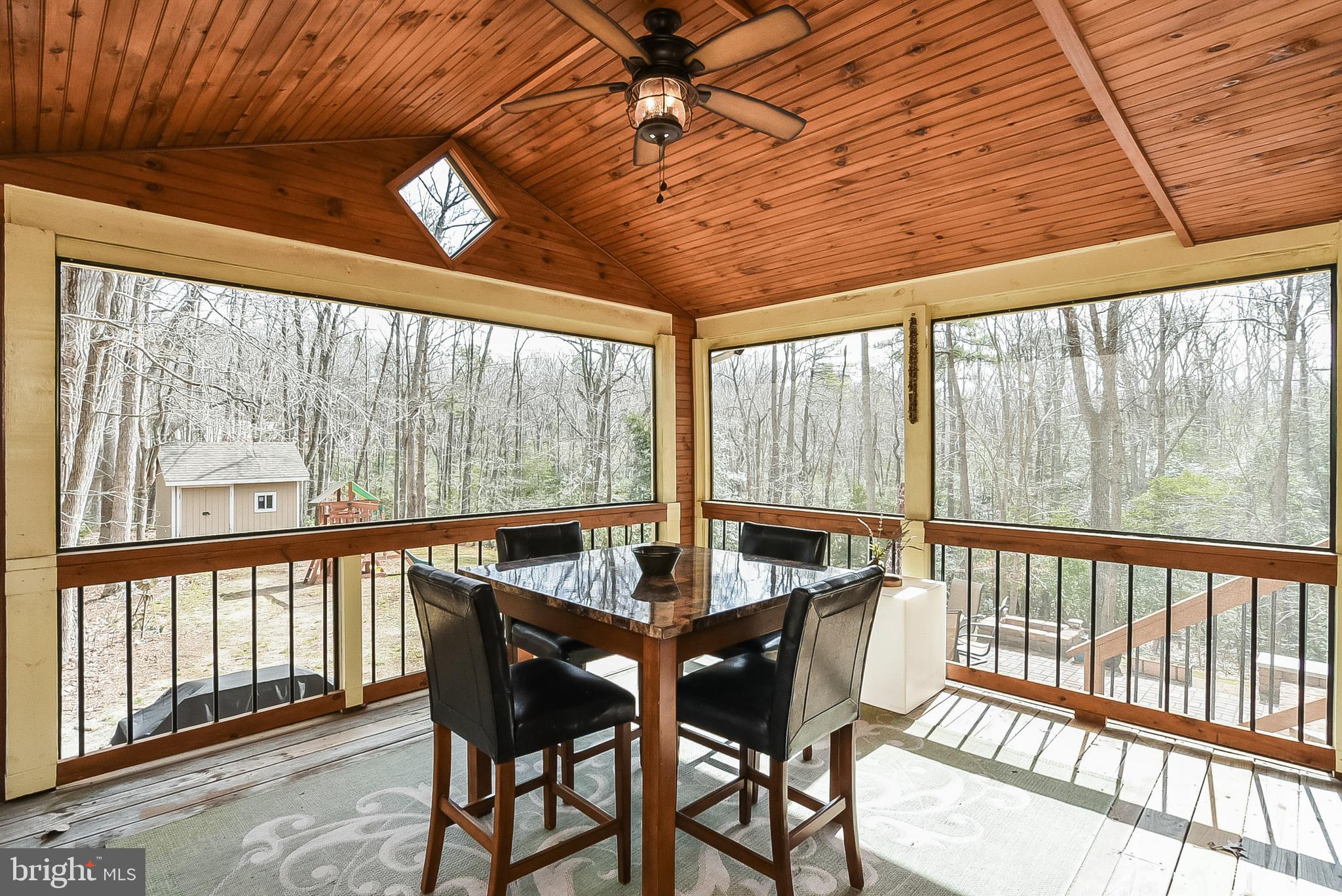 12517 Kent Road King George, VA 22485 - Photo 12 of 65 Spacious Screened In Porch with Ceiling Fan