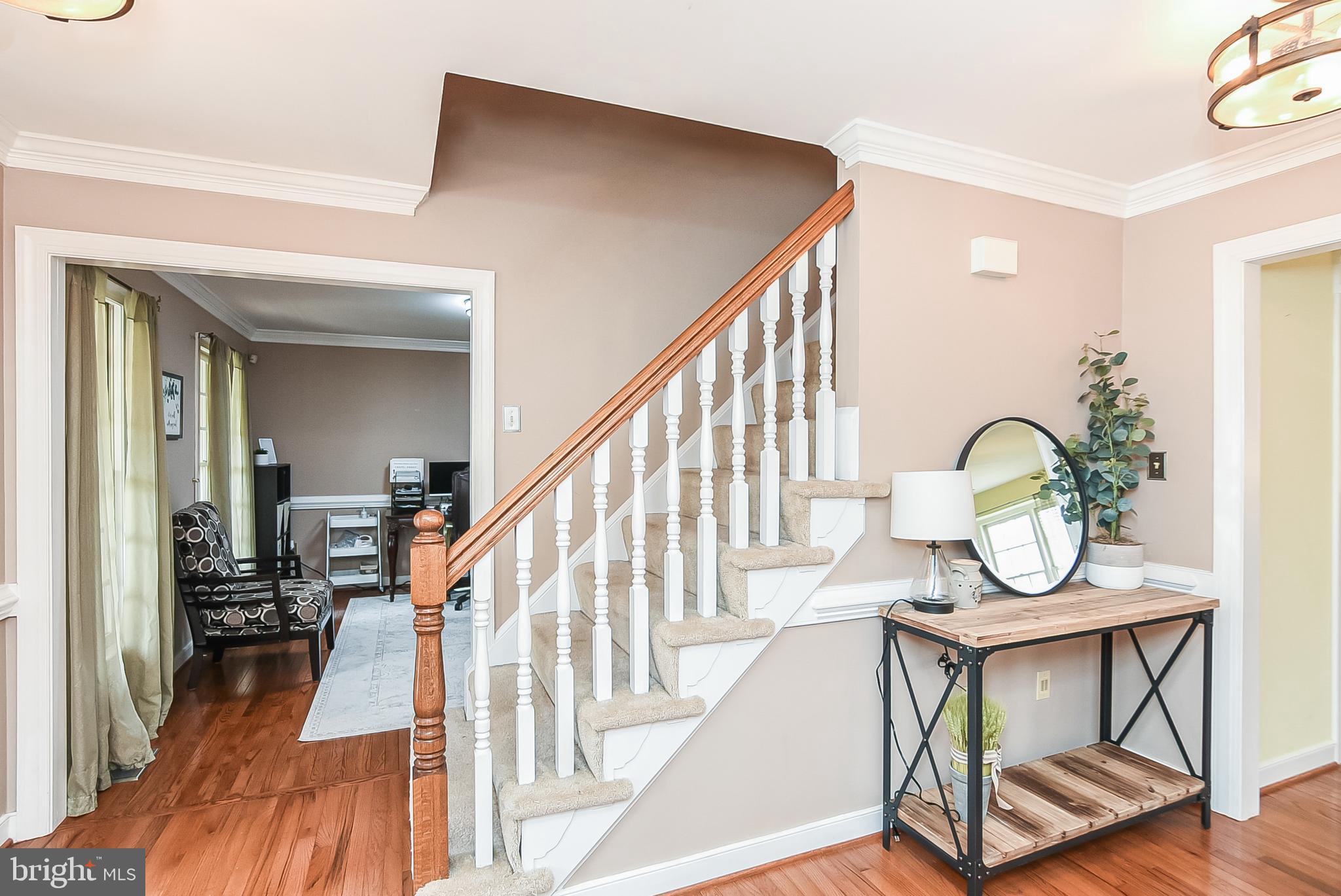 12517 Kent Road King George, VA 22485 - Photo 26 of 65 Front Foyer/Office View with Hardwood Floors