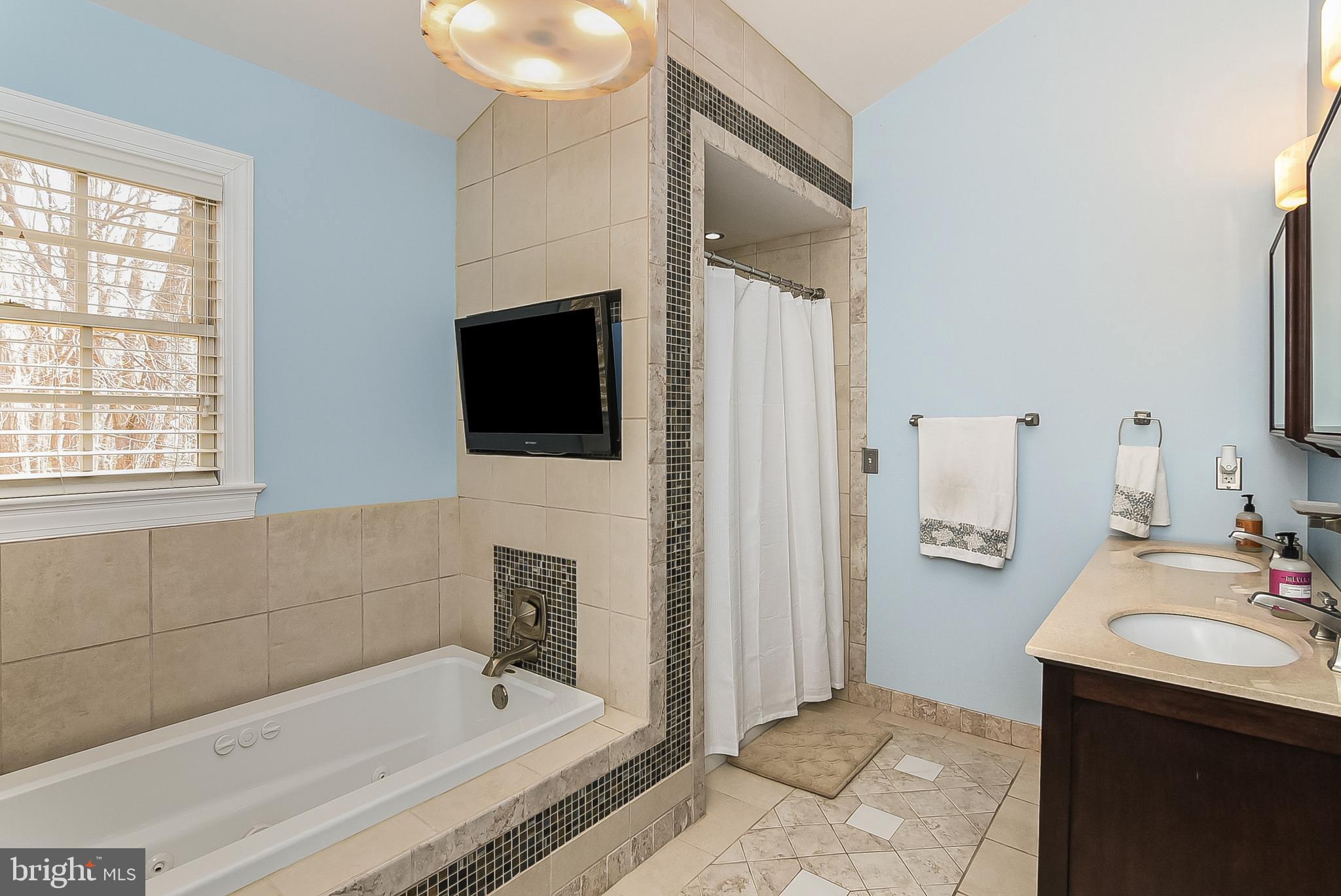12517 Kent Road King George, VA 22485 - Photo 29 of 65 Primary Bathroom with Stall Shower & Double Vanity