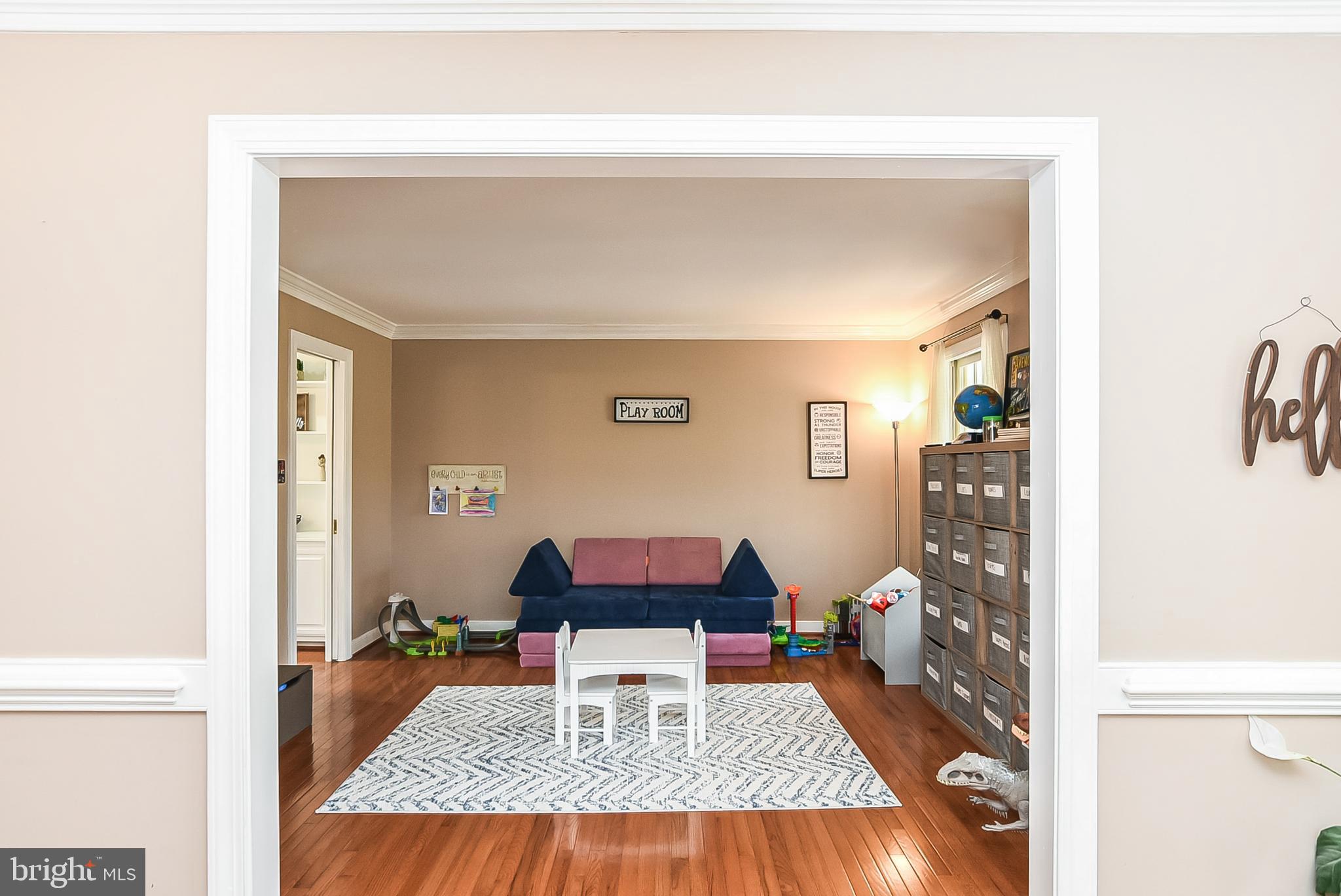 12517 Kent Road King George, VA 22485 - Photo 5 of 65 Playroom or Formal Dining Room w/Hardwood Floors