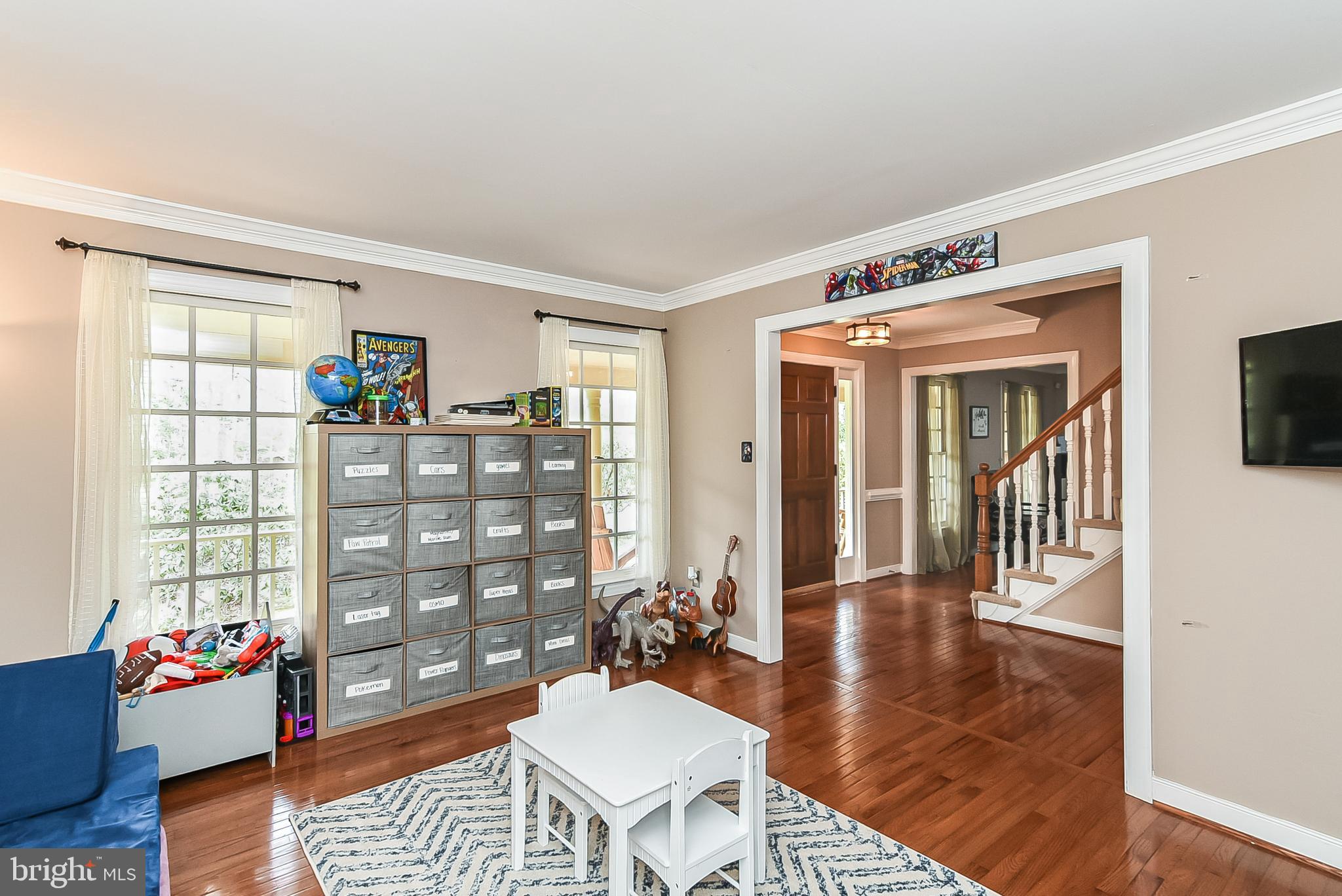 12517 Kent Road King George, VA 22485 - Photo 6 of 65 Playroom or Formal Dining Room/Front Foyer View