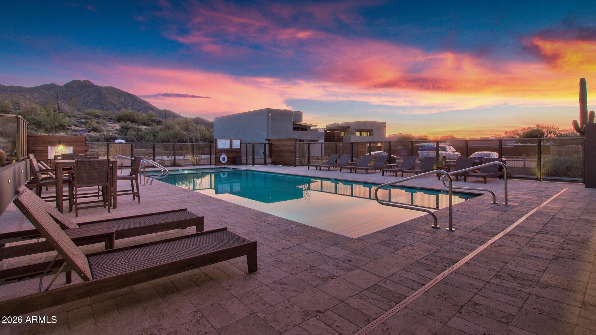6525 East Cave Creek Road, Unit 201 Cave Creek, AZ 85331 - Photo 30 of 33 a view of a terrace with sitting area