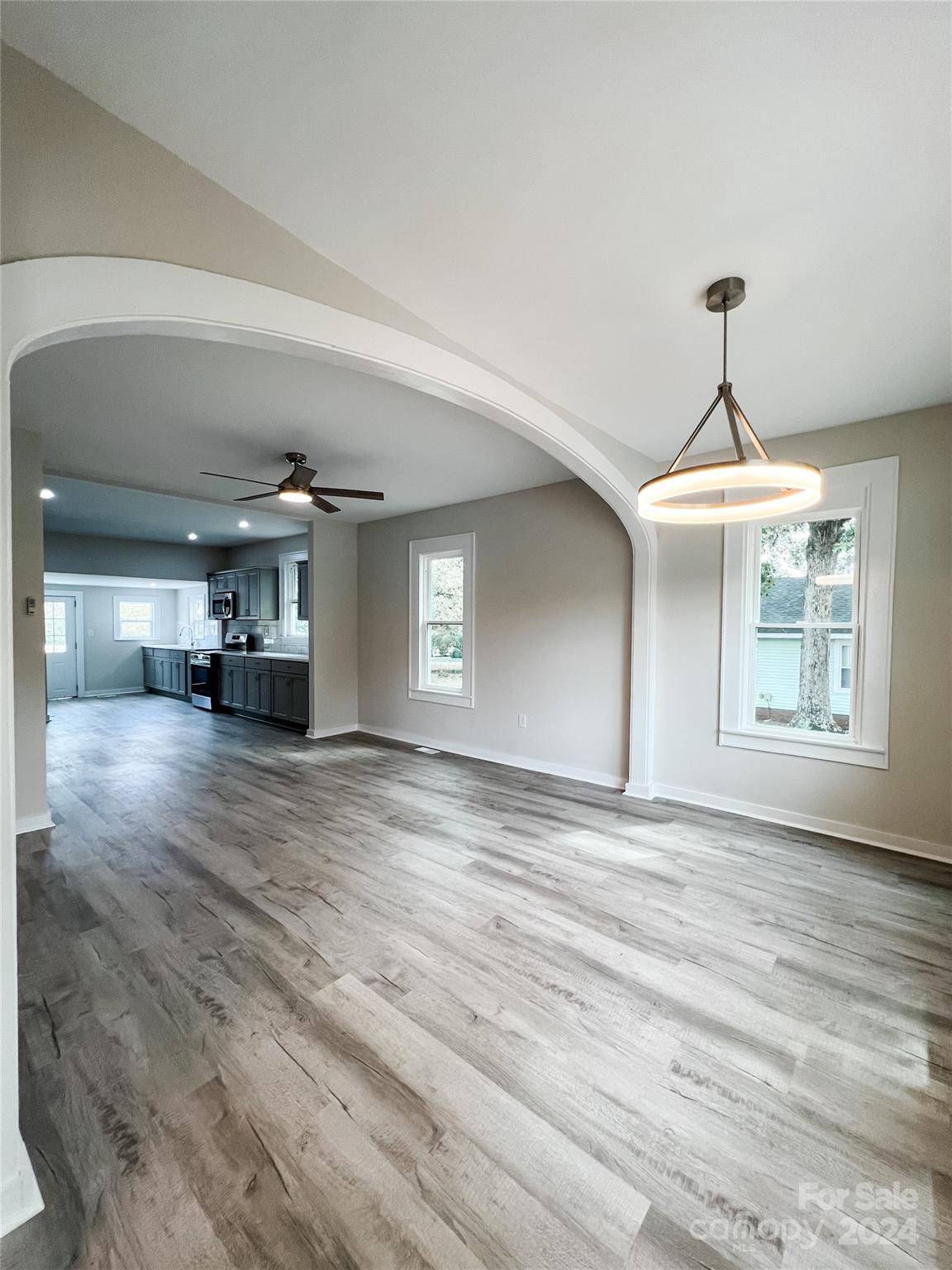816 Laton Road Albemarle, NC 28001 - Photo 15 of 28 a view of empty room with wooden floor