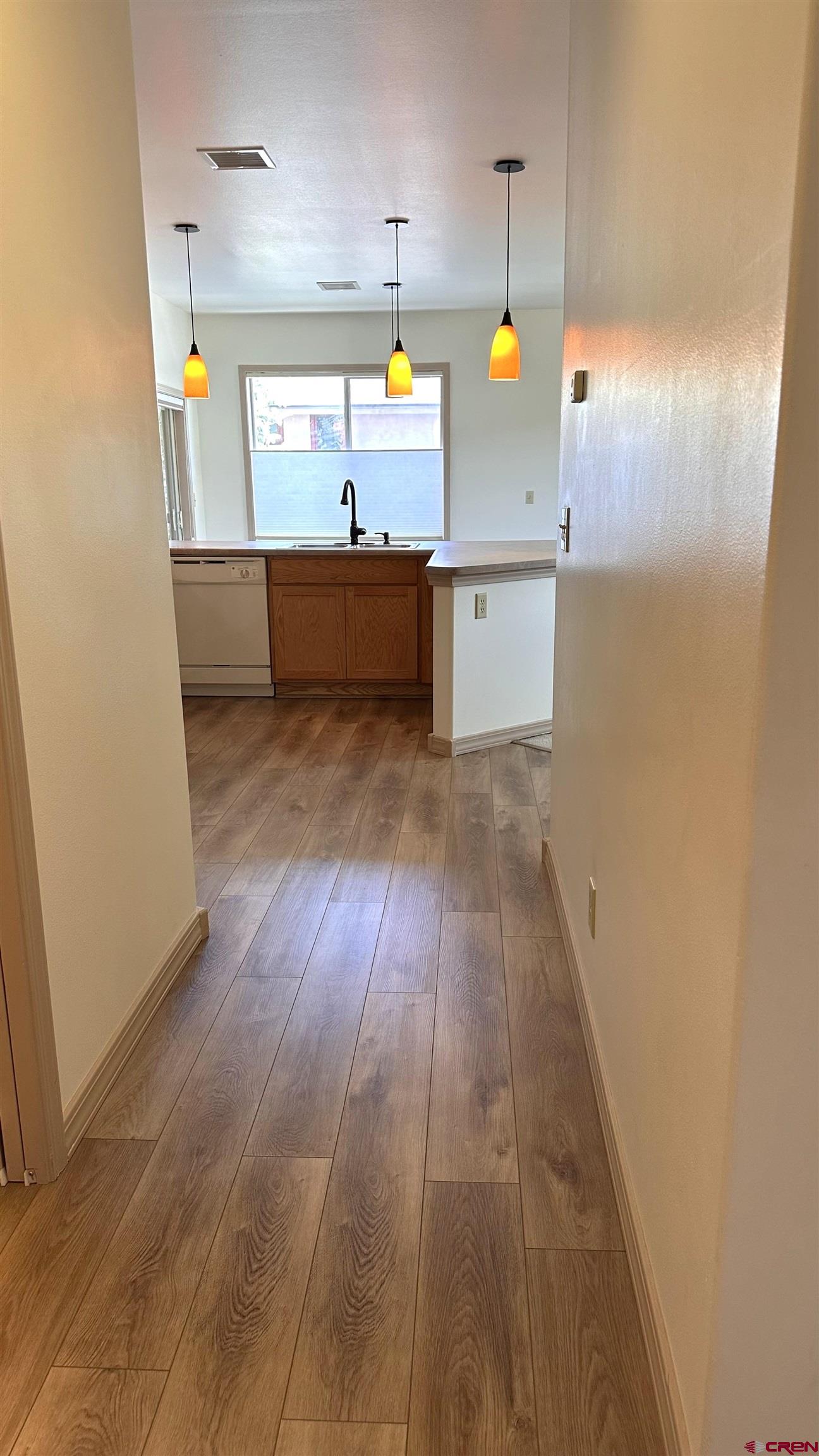 35 Sunshine Court, Unit 6 Durango, CO 81301 - Photo 6 of 37 Unit entry with LVP Luxury Vinyl Plank Flooring