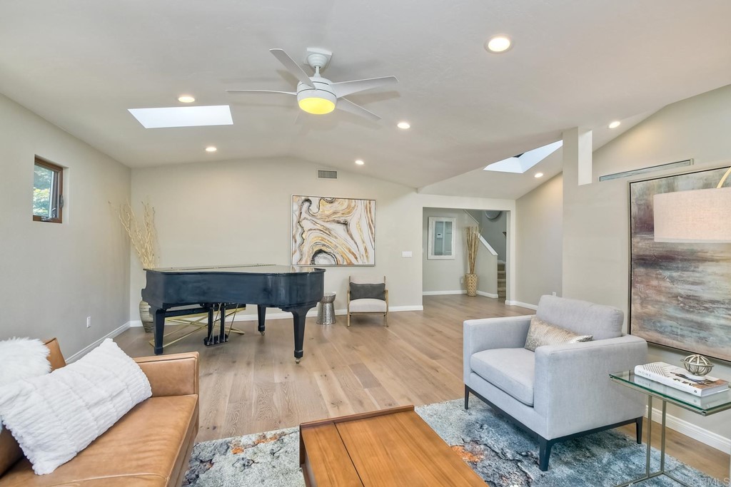 631 Dell Street Solana Beach, CA 92075 - Photo 8 of 36 a living room with furniture and wooden floor