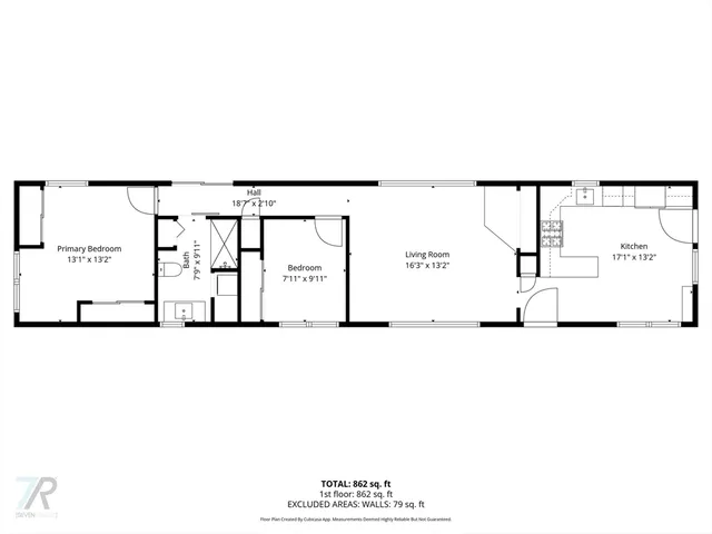 a picture of a floor plan
