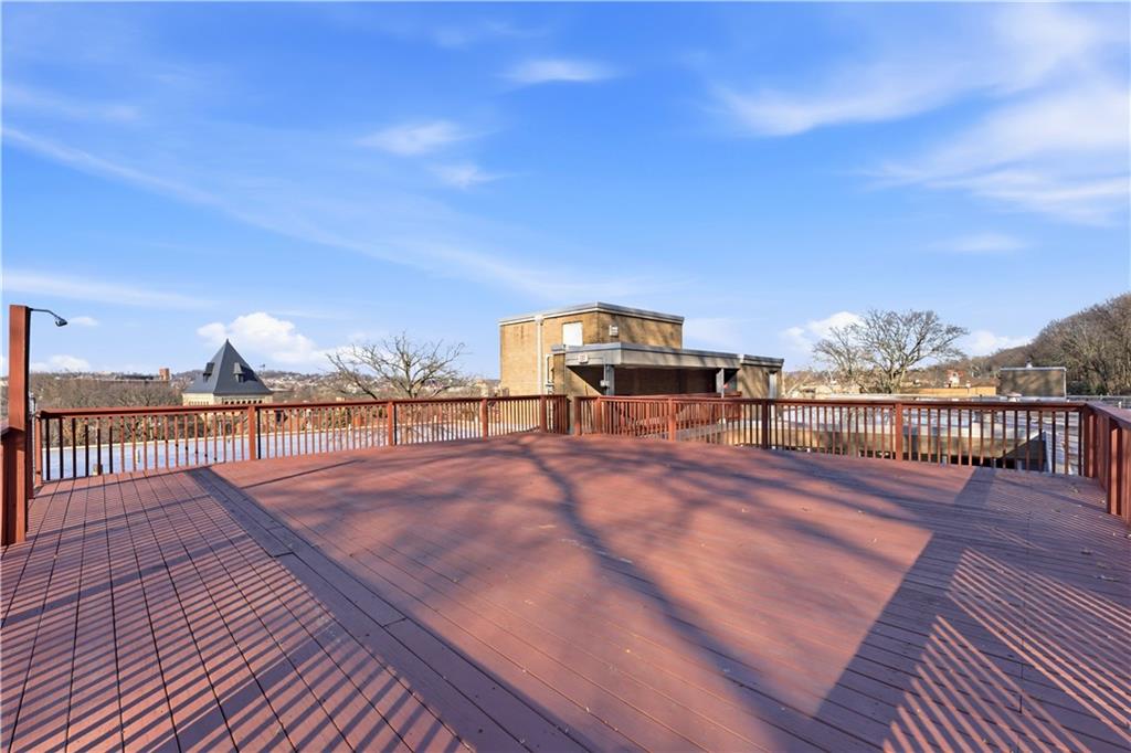 5100 Fifth Avenue, Unit 506 Pittsburgh, PA 15232 - Photo 16 of 23 Shared rooftop deck