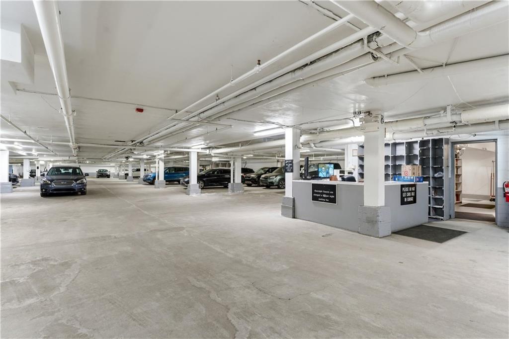 5100 Fifth Avenue, Unit 506 Pittsburgh, PA 15232 - Photo 20 of 23 Parking garage with 24-hour attendant