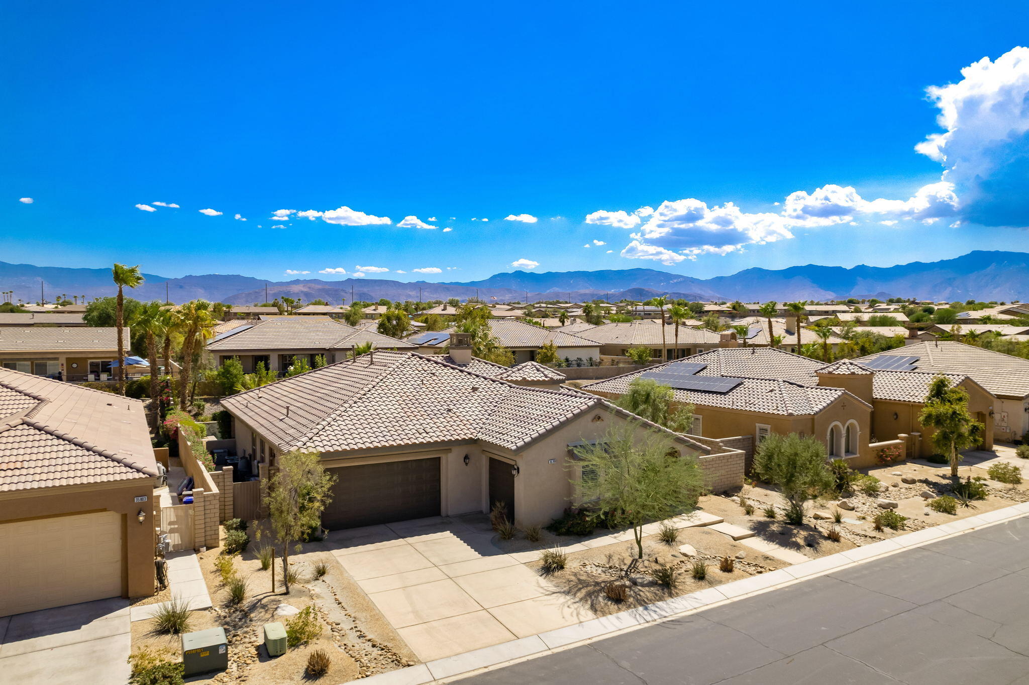 35789 Raphael Drive Palm Desert, CA 92211 - Photo 3 of 15 a view of a balcony with an outdoor space and seating area