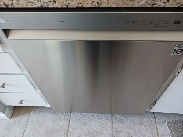 a close view of stove