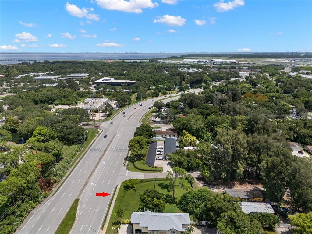 5670 Roosevelt Boulevard, Unit 4 Clearwater, FL 33760 - Photo 13 of 14 an aerial view of a city