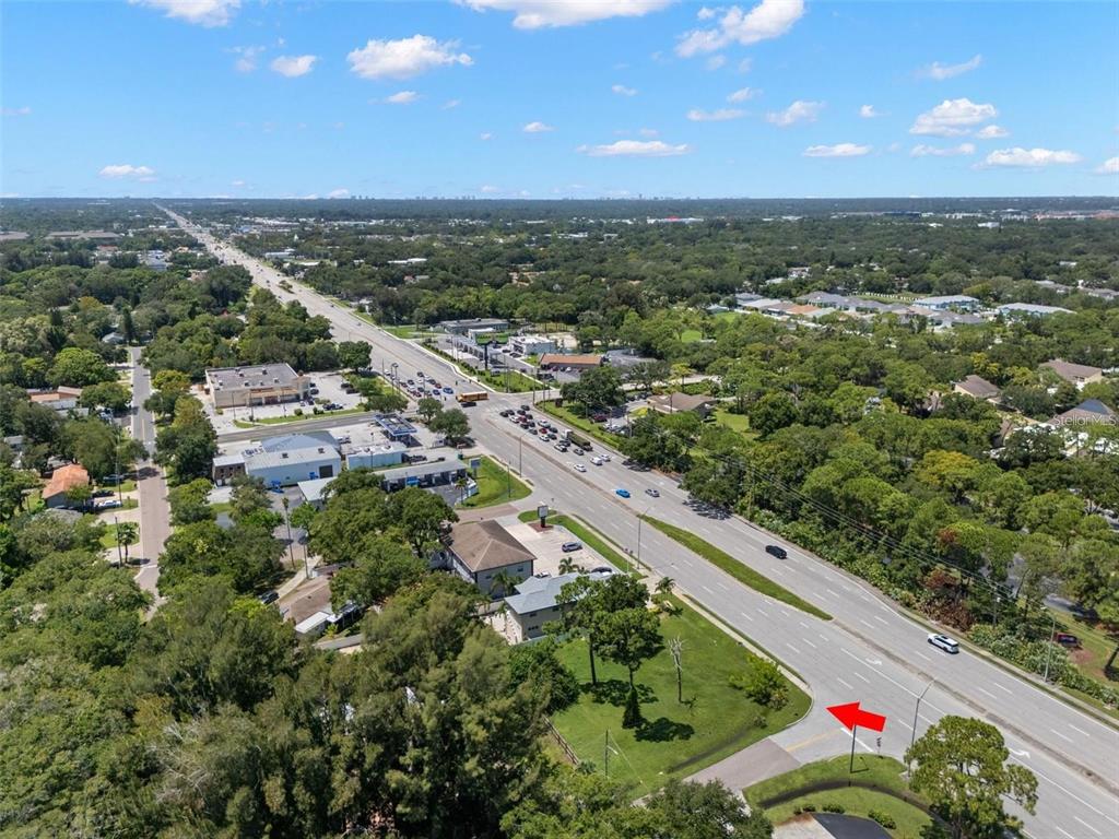 5670 Roosevelt Boulevard, Unit 4 Clearwater, FL 33760 - Photo 10 of 14 a view of a city from a balcony