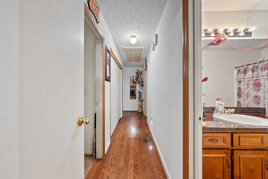 6223 Georgetown Drive Columbus, GA 31907 - Photo 14 of 29 a view of a hallway with wooden floor and entryway